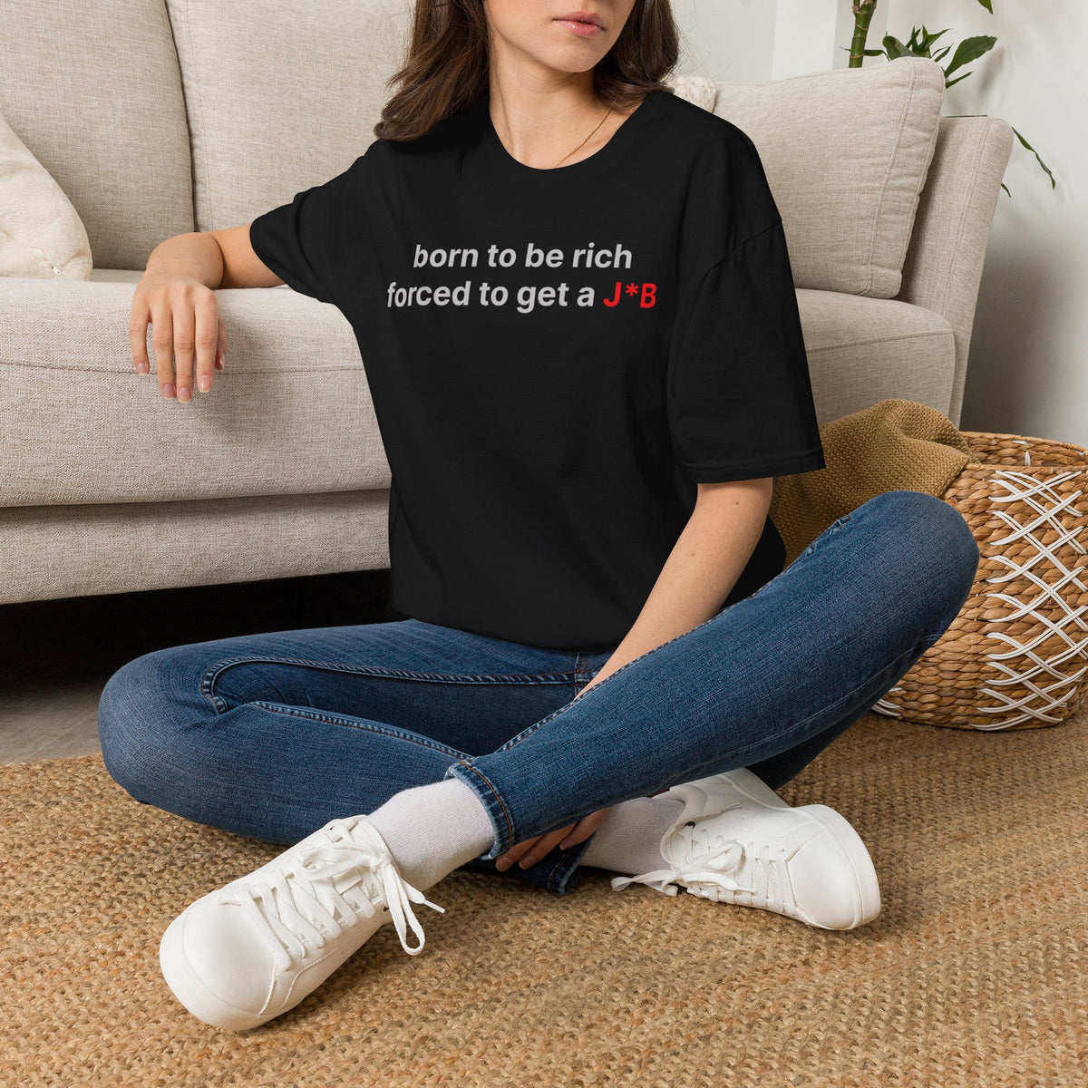 Born to be rich Tee Shirt