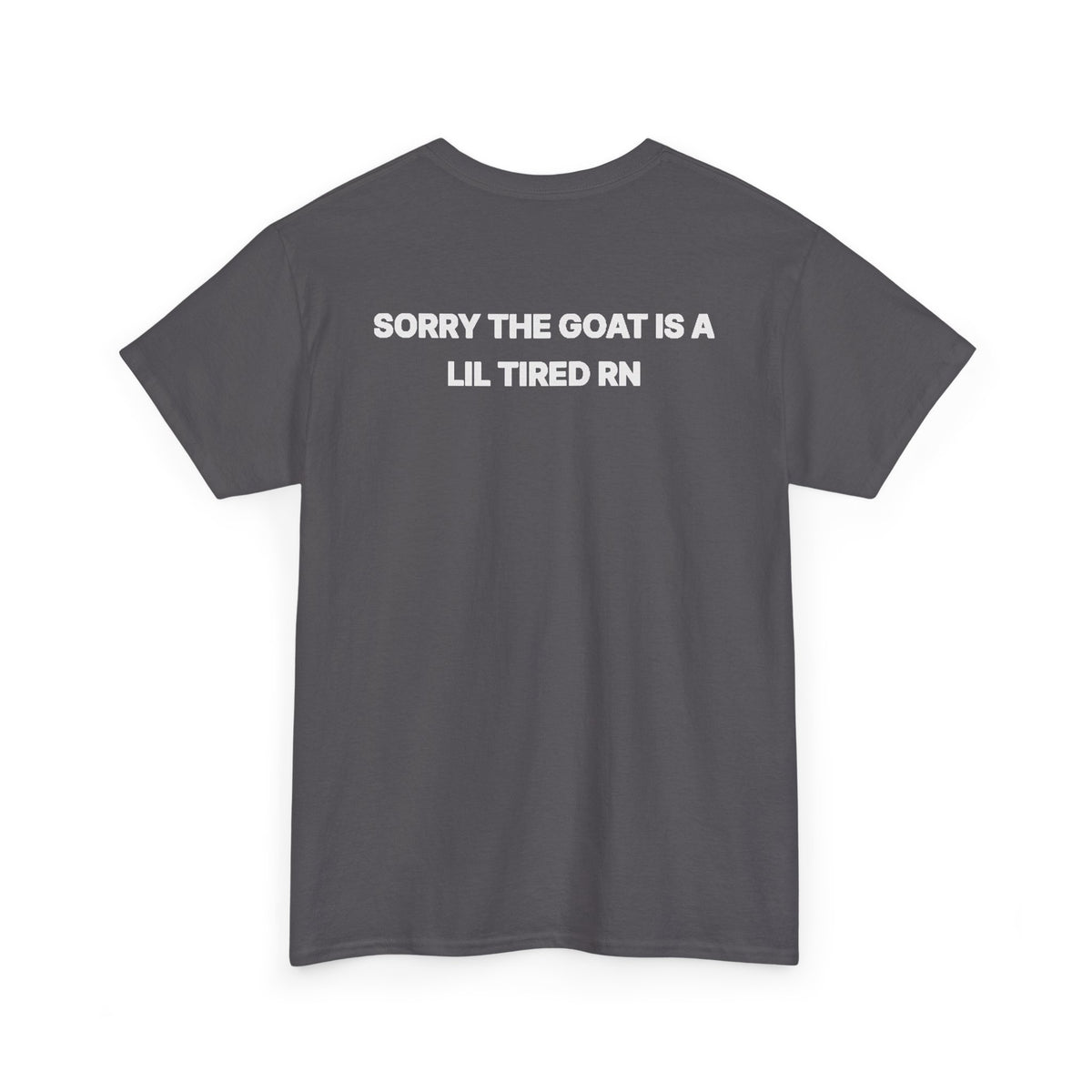 SORRY THE GOAT IS A LIL TIRED RN Tee