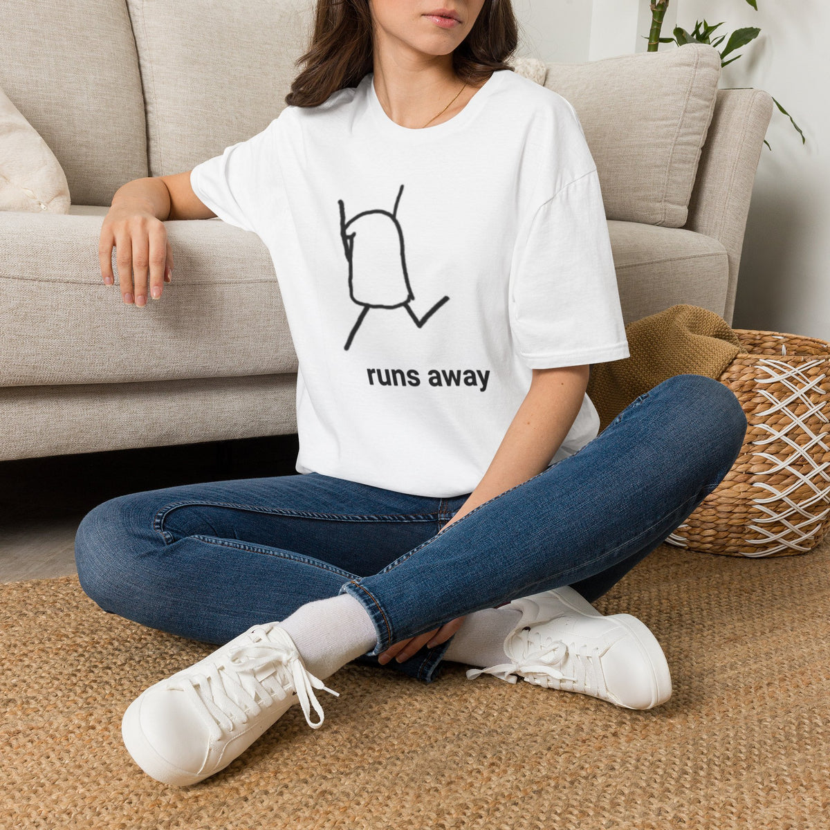 Runs Away T-Shirt